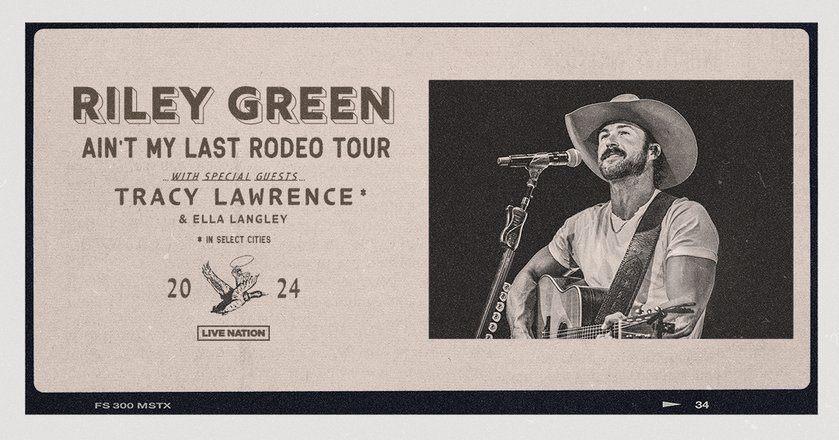 Country music artist Riley Green to perform at Walmart AMP