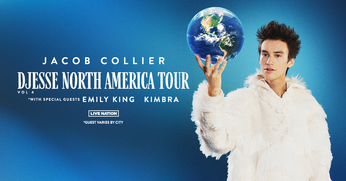 Jacob Collier Announces Djesse Vol. 4 Headlining Tour For Spring 2024 -  Live Nation Entertainment
