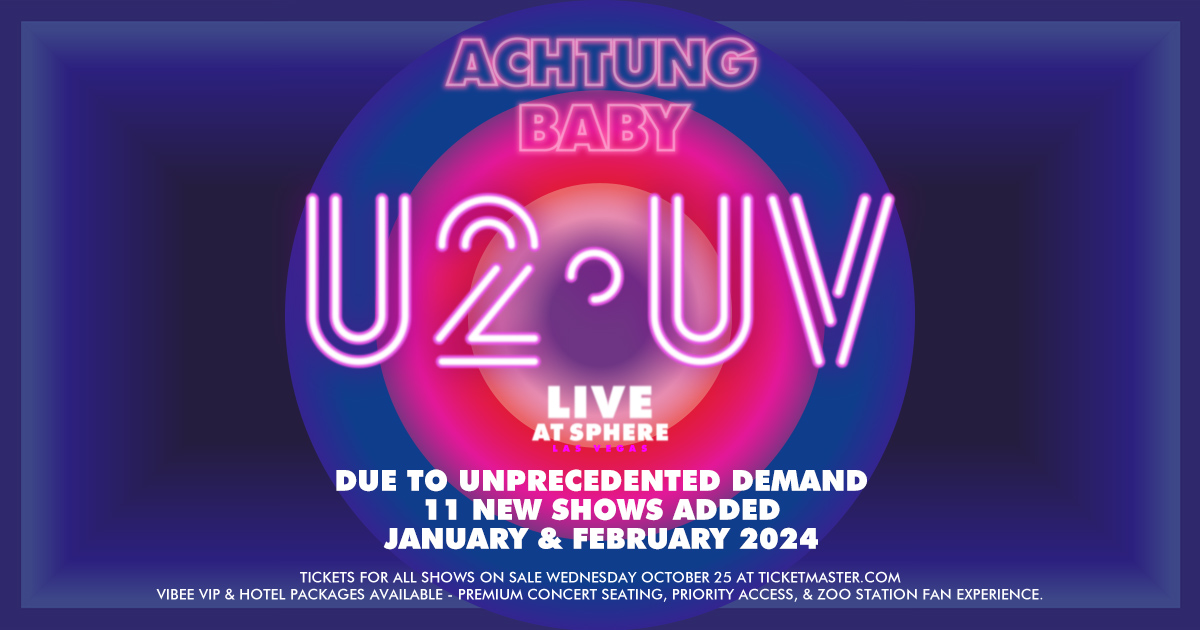 U2 2024 Tour Dates Ava Karina