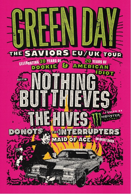 green day tour netherlands