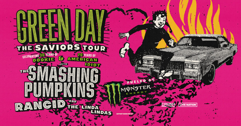 Green Day Announce The Saviors Tour Live Nation Entertainment