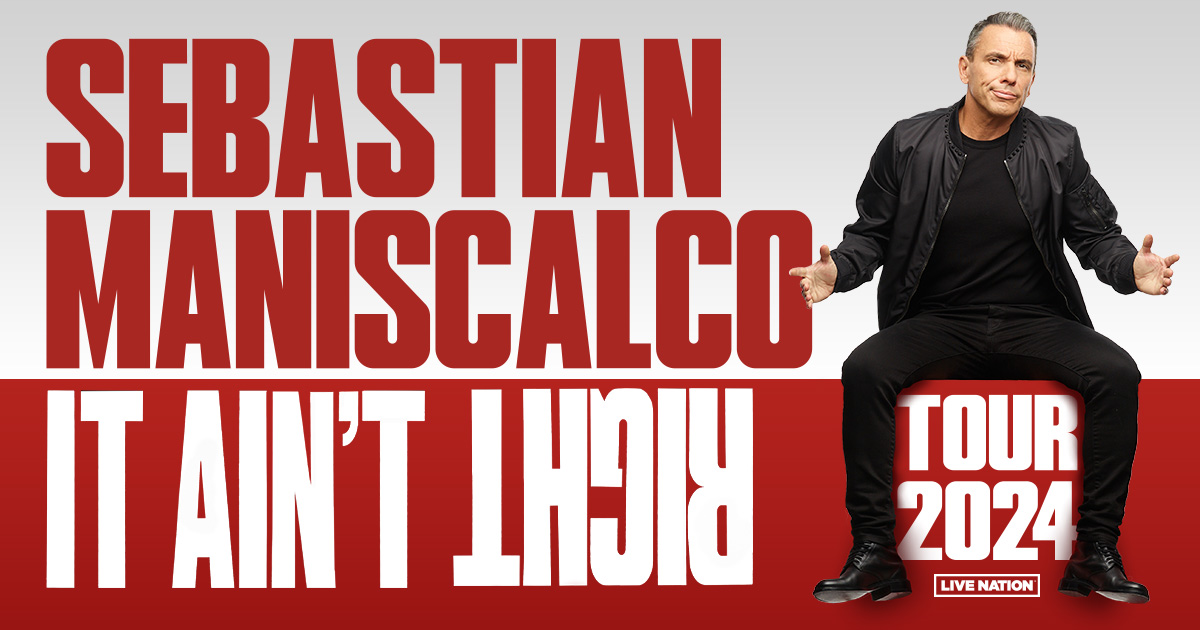 Experience the Hilarious 2025 Sebastian Maniscalco Tour!