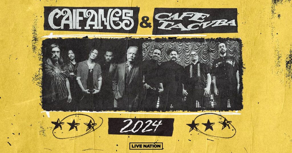 Two Legends, One Stage Caifanes + Café Tacvba 2025 Announce A Joint