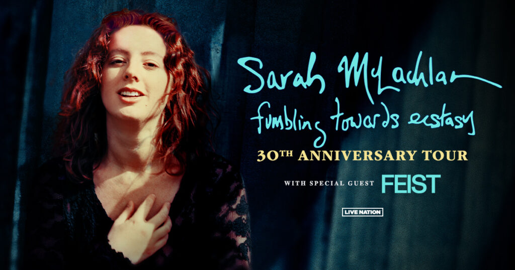 Sarah McLachlan Announces ‘Fumbling Towards Ecstasy’ 30th Anniversary