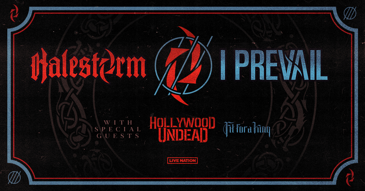 I Prevail + Halestorm Announce Co-Headline Tour For Summer 2024 Hollywood  Undead + Fit For A King To Support - Live Nation Entertainment
