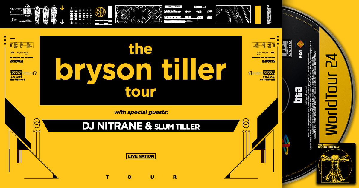 Bryson Tiller Announces His 2024 North America Outing ‘The Bryson
