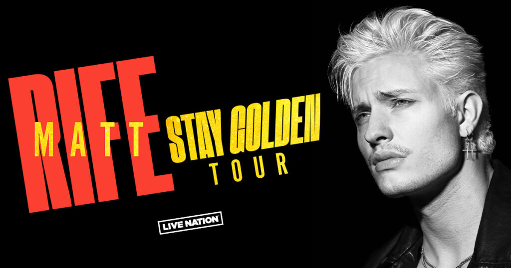 Matt Rife Announces 2025 ‘Stay Golden Tour’ Across North America - Live