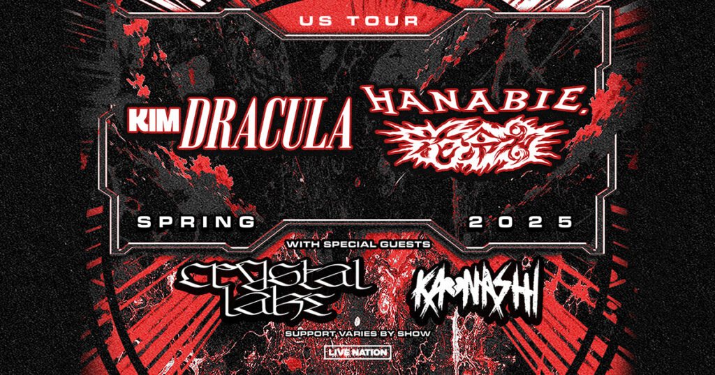 HANABIE. KIM DRACULA Co-headline US TOUR SPRING 2025