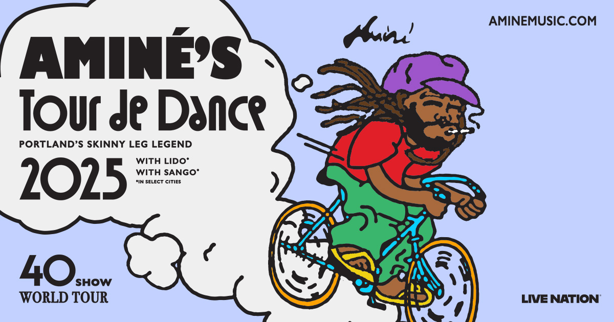 Aminé Tour 2025 Poster