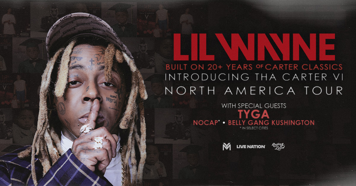 Lil Wayne 2025 Tour Promo